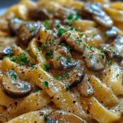 In today’s culinary world, plant-based dishes are gaining immense popularity, not just for their ethical considerations but also for their remarkable flavors and health benefits. One such dish that perfectly embodies this trend is the Creamy Vegan Mushroom Sauce Pasta. This recipe is an enticing blend of rich, earthy flavors and creamy textures that will satisfy even the most discerning palates. Whether you are a seasoned vegan or simply looking to incorporate more plant-based meals into your diet, this dish is sure to impress.