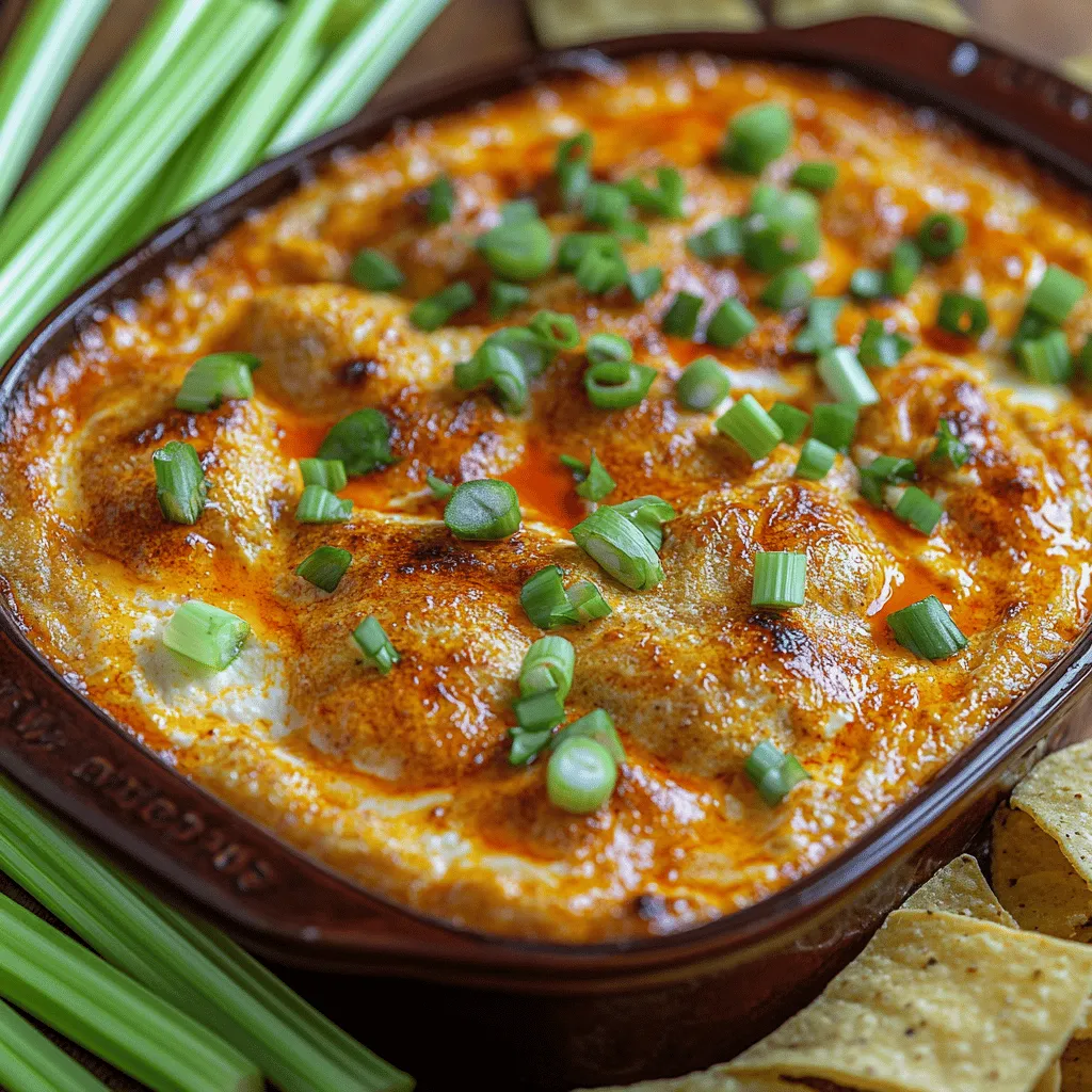 To create the ultimate Spicy & Creamy Buffalo Bliss Dip, it’s essential to understand the role each ingredient plays in the overall flavor and texture of the dish. Each component is carefully selected to enhance the dip's creamy richness while providing a satisfying level of heat.