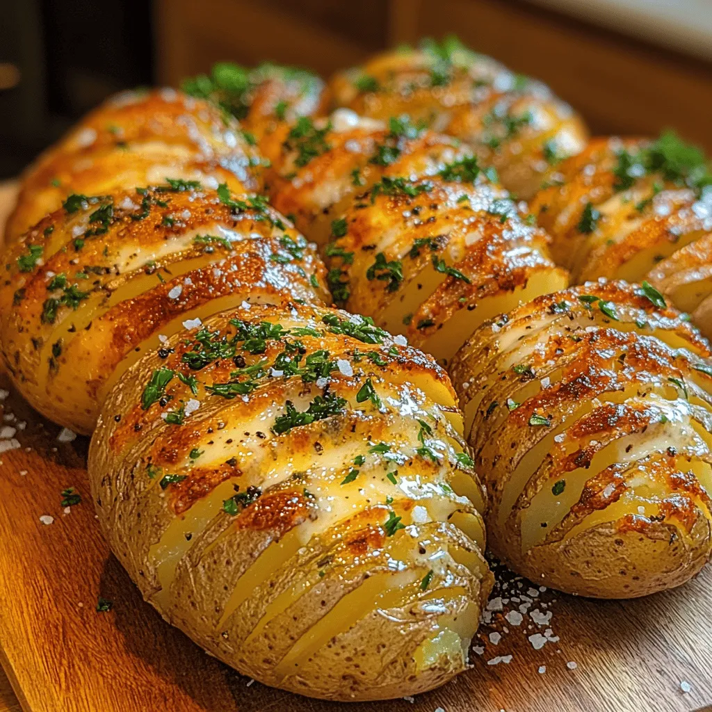 Before you begin preparing your Hasselback potatoes, preheat your oven to 425°F (220°C). Preheating is crucial as it ensures that your potatoes cook evenly, developing a crispy exterior while remaining tender and fluffy on the inside. An adequately heated oven helps lock in flavors and moisture, leading to perfectly baked Hasselbacks.