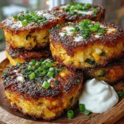 When it comes to Southern cuisine, few dishes are as comforting and versatile as grits. These creamy, corn-based delights serve as a staple in homes across the South, celebrated for their ability to take on various flavors and pair beautifully with an array of ingredients. One such exciting application of grits is found in Roasted Corn & Cheddar Grits Cakes. This dish embodies the heart and soul of Southern cooking, merging the sweetness of roasted corn with the sharpness of cheddar cheese, resulting in a delectable treat that can be enjoyed as a side dish or a stand-alone entrée.