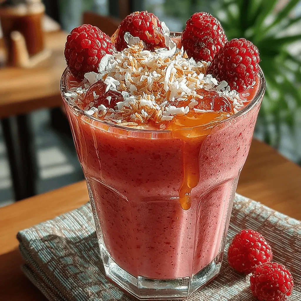 In recent years, smoothies have surged in popularity as a go-to beverage for health-conscious individuals. These blended delights not only serve as a quick and convenient meal option but also pack a punch in terms of nutrition. Among the myriad of smoothie recipes available, the Tropical Raspberry Bliss Smoothie stands out as a vibrant and delicious choice that seamlessly combines flavor and health benefits. This refreshing drink is perfect for anyone looking to indulge their taste buds while still making a nutritious choice.