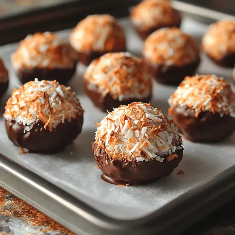 When it comes to desserts that tantalize the taste buds while offering a hint of healthiness, few combinations can rival the rich flavors of chocolate and coconut. Sweet Chocolate Coconut Bites are a delightful fusion of these two beloved ingredients, creating a treat that is not only indulgent but also easy to prepare. This no-bake recipe has gained immense popularity among dessert lovers, particularly those who seek quick and convenient options without compromising on flavor.
