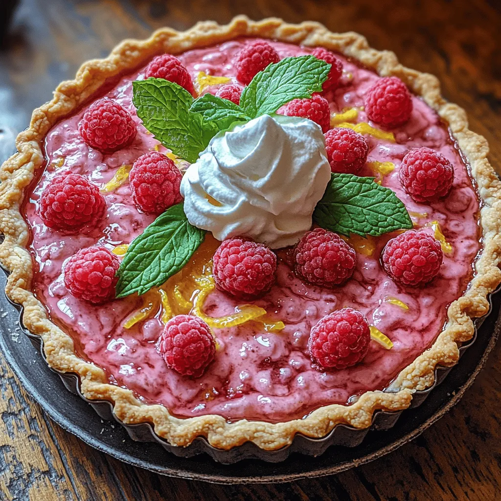 Homemade recipes hold a special place in the culinary world. They not only allow us to experiment with flavors but also connect us to our roots and heritage. One such recipe that embodies freshness, brightness, and a touch of nostalgia is the Zingy Raspberry Lemon Tart. This delightful dessert brings together the tartness of lemons and the sweetness of raspberries, creating a harmonious balance that tantalizes the taste buds.