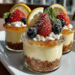 As the temperature rises and the sun shines brightly, our cravings often shift towards lighter, more refreshing desserts. There's something truly special about no-bake desserts that makes them a favorite during the warmer months. These delightful sweets offer a perfect solution for those who want to indulge without the heat of an oven or the hassle of complicated baking techniques. Among the array of no-bake options, the Zesty Sunshine No-Bake Lemon Berry Cups stand out as a vibrant and easy-to-make treat that captures the essence of summer.