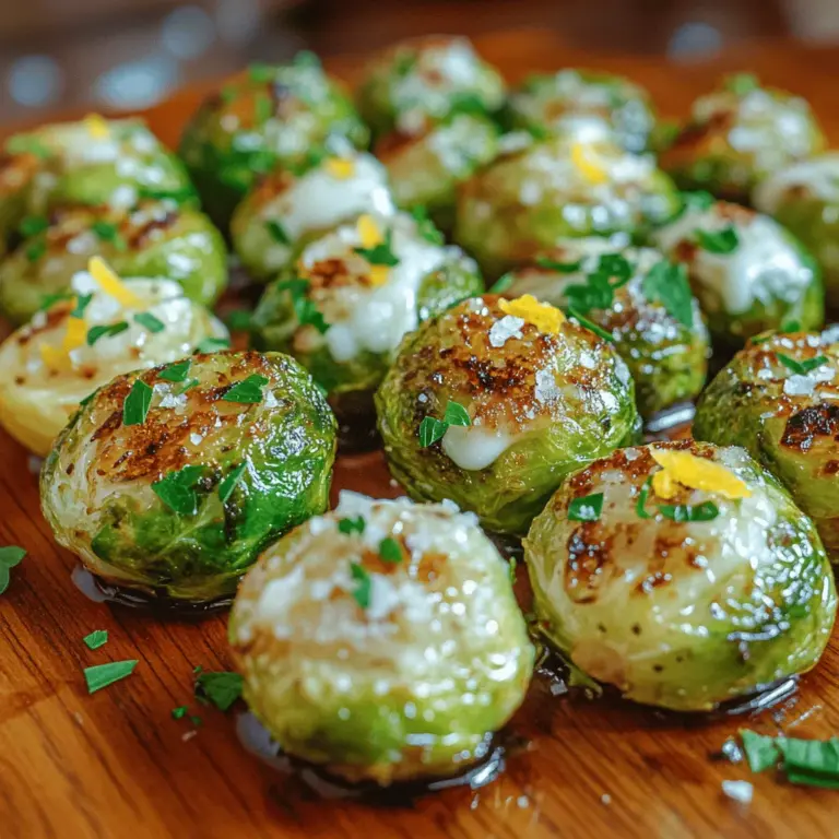 Brussels sprouts, often regarded as a superfood, have gained significant popularity in recent years, thanks to their impressive nutritional profile and versatility in cooking. These little green gems are not just a side dish; they can be the star of any meal when prepared correctly. Among the many methods to enjoy Brussels sprouts, roasting stands out as a transformative technique that enhances their natural flavors while providing a satisfying crunch. This article introduces a delightful recipe for Crispy Roasted Brussels Sprouts, perfect for any occasion, whether it's a family dinner, a holiday feast, or a casual gathering with friends.