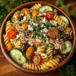 The Mediterranean diet has gained widespread recognition for its numerous health benefits, including improved heart health, weight management, and reduced risk of chronic diseases. This diet emphasizes fresh, wholesome ingredients, with a focus on vegetables, whole grains, lean proteins, and healthy fats. As we embrace this culinary philosophy, it becomes increasingly important to incorporate vibrant, seasonal produce into our meals. One such dish that captures the essence of the Mediterranean lifestyle is the Chilled Mediterranean Tuna Pasta Salad. This salad is not only a feast for the eyes but also a nutritious option perfect for any occasion, whether it's a casual lunch, a picnic with friends, or a light dinner.