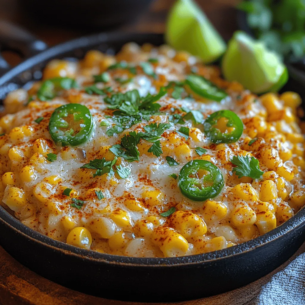 The Spicy Creamy Jalapeño Corn Skillet is a delightful dish that marries the sweetness of corn with the fiery kick of jalapeños, all enveloped in a rich, creamy sauce. This combination makes it an irresistible option for those who appreciate bold flavors and comforting textures. Perfect as a side dish at summer barbecues or as a main course for a cozy weeknight dinner, this skillet recipe is easy to prepare and sure to please a crowd.