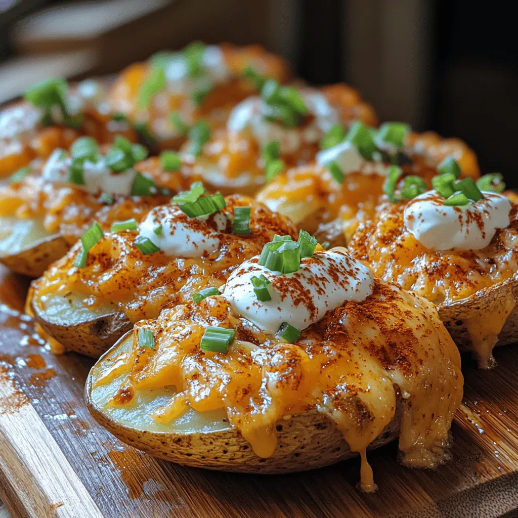 Crispy garlic potato skins are more than just a delicious snack; they are a delightful fusion of texture and flavor that elevates any gathering. With their golden-brown crunch and savory garlic aroma, these potato skins make for the perfect appetizer, side dish, or even a satisfying main course when paired with the right accompaniments. As homemade snacks continue to gain popularity, crispy garlic potato skins stand out as a versatile option that can cater to various occasions—whether it's a cozy family movie night, a lively game day get-together, or an elegant dinner party.