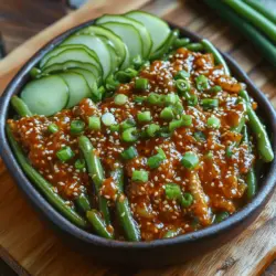 In the realm of vibrant and flavorful Asian cuisine, few dishes can compare to the bold and spicy notes of Szechuan cooking. The Fiery Szechuan Green Bean Stir-Fry is not only a feast for the taste buds but also a quick and easy recipe that can be prepared in just 20 minutes. With its bright green beans and a tantalizing blend of aromatic spices, this dish brings an exciting burst of flavor to your table. Whether you're seeking a delicious side dish to complement your meal or a vegetarian main that stands out on its own, this recipe promises to elevate your dining experience with its perfect balance of heat and taste.