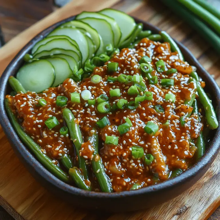 In the realm of vibrant and flavorful Asian cuisine, few dishes can compare to the bold and spicy notes of Szechuan cooking. The Fiery Szechuan Green Bean Stir-Fry is not only a feast for the taste buds but also a quick and easy recipe that can be prepared in just 20 minutes. With its bright green beans and a tantalizing blend of aromatic spices, this dish brings an exciting burst of flavor to your table. Whether you're seeking a delicious side dish to complement your meal or a vegetarian main that stands out on its own, this recipe promises to elevate your dining experience with its perfect balance of heat and taste.