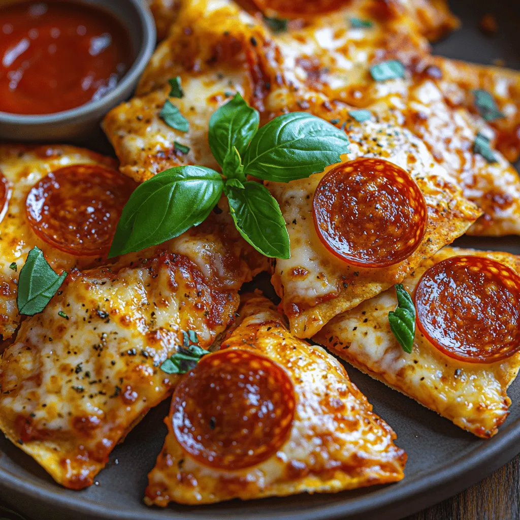 Creating tasty and fun snacks at home doesn’t have to be complicated. One of the quickest and most satisfying recipes you can whip up in your kitchen is Crispy Pepperoni Pizza Chips. This delightful treat combines the flavors of pizza with the crunch of chips, making it a perfect appetizer for gatherings, game day, or a cozy night in. Whether you're looking for a creative way to enjoy your favorite pizza toppings or simply searching for a new snack idea, these pizza chips deliver a satisfying crunch and a burst of flavor in every bite.