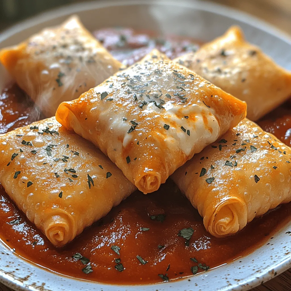 Snack foods have a unique ability to bring people together, evoking a sense of comfort and indulgence. Among the myriad of options available, few can rival the allure of cheesy, crispy delights that tantalize the taste buds. Enter our Cheesy Crispy Mozzarella Wonton Dippers – a mouthwatering fusion of gooey mozzarella cheese wrapped in a perfectly crisp wonton shell. This recipe strikes the perfect balance between rich flavors and satisfying textures, making it an ideal choice for any occasion, whether it's a lively party, an exciting game day, or a cozy night spent at home.
