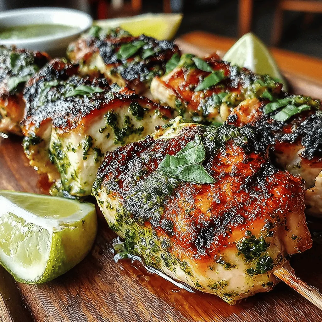 Grilled chicken skewers have long been a favorite for any outdoor gathering, offering a delicious and convenient way to enjoy tender, juicy meat packed with flavor. With the vibrant combination of fresh basil and zesty lime, Basil Lime Chicken Skewers elevate this classic dish to new heights. The bright, herbal notes of basil perfectly complement the tangy citrus of lime, creating a mouthwatering experience that resonates with the essence of summer.