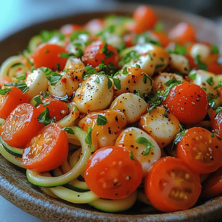 In recent years, the trend towards healthy eating has gained significant momentum, with more people seeking ways to incorporate nutritious ingredients into their daily meals. The shift towards fresh vegetables is not merely a dietary choice; it reflects a broader desire for vibrant, wholesome foods that promote overall well-being. One dish that perfectly embodies this ethos is the Fresh Caprese Zoodle Salad. This delightful salad reimagines the beloved Italian Caprese, traditionally made with fresh tomatoes, mozzarella, and basil, and presents it in an exciting, low-carb format using zucchini noodles, or "zoodles."
