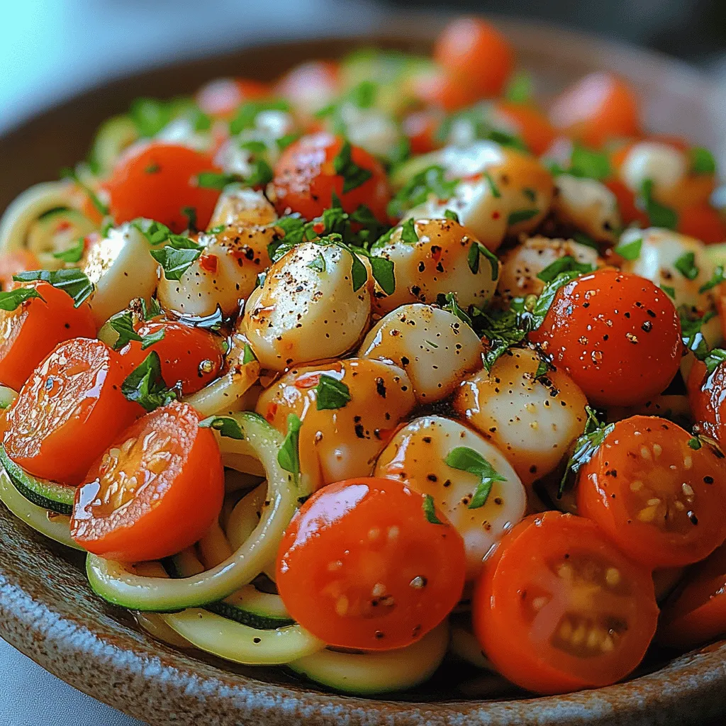 In recent years, the trend towards healthy eating has gained significant momentum, with more people seeking ways to incorporate nutritious ingredients into their daily meals. The shift towards fresh vegetables is not merely a dietary choice; it reflects a broader desire for vibrant, wholesome foods that promote overall well-being. One dish that perfectly embodies this ethos is the Fresh Caprese Zoodle Salad. This delightful salad reimagines the beloved Italian Caprese, traditionally made with fresh tomatoes, mozzarella, and basil, and presents it in an exciting, low-carb format using zucchini noodles, or "zoodles."