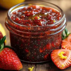 Homemade jams are a delightful way to capture the essence of seasonal fruits, providing a burst of flavor that store-bought varieties often lack. The beauty of making your own jam lies not only in the vibrant taste but also in the ability to control the ingredients, ensuring that you use fresh produce and natural sweeteners. With the growing trend of healthier eating, incorporating wholesome ingredients into recipes has never been more appealing. This is where the Luscious Strawberry Chia Jam comes into play—a simple yet nutritious spread that elevates breakfast, snacks, and desserts alike.
