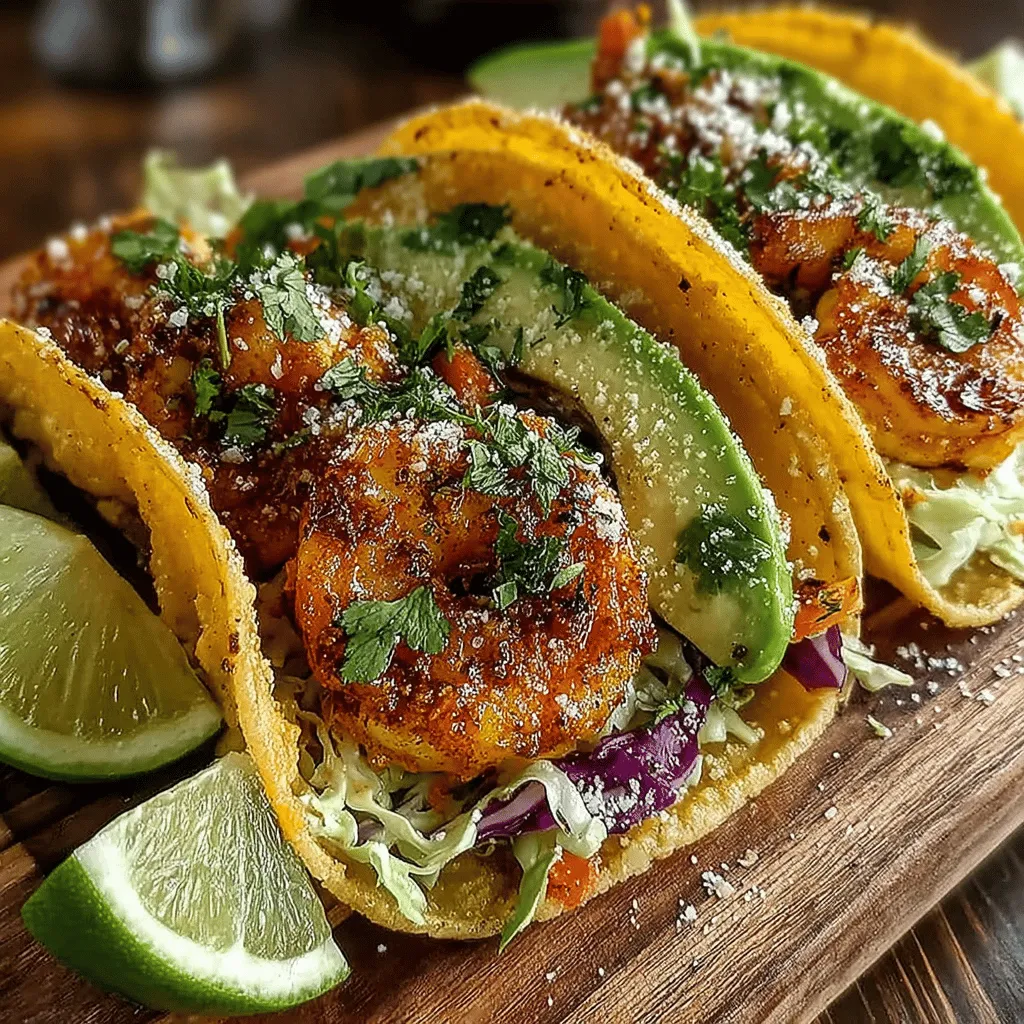 Imagine biting into a fresh taco, filled with succulent shrimp, zesty lemon, and aromatic garlic, all wrapped in a warm tortilla. Zesty Lemon Garlic Shrimp Tacos are more than just a meal; they are a culinary experience that tantalizes the taste buds with vibrant flavors and fresh ingredients. This delightful dish not only elevates your taco game but also offers a healthy option for those who cherish seafood. Whether you are hosting a casual dinner with friends or planning a festive gathering, these tacos can easily adapt to any occasion, bringing a burst of flavor and freshness to the table.