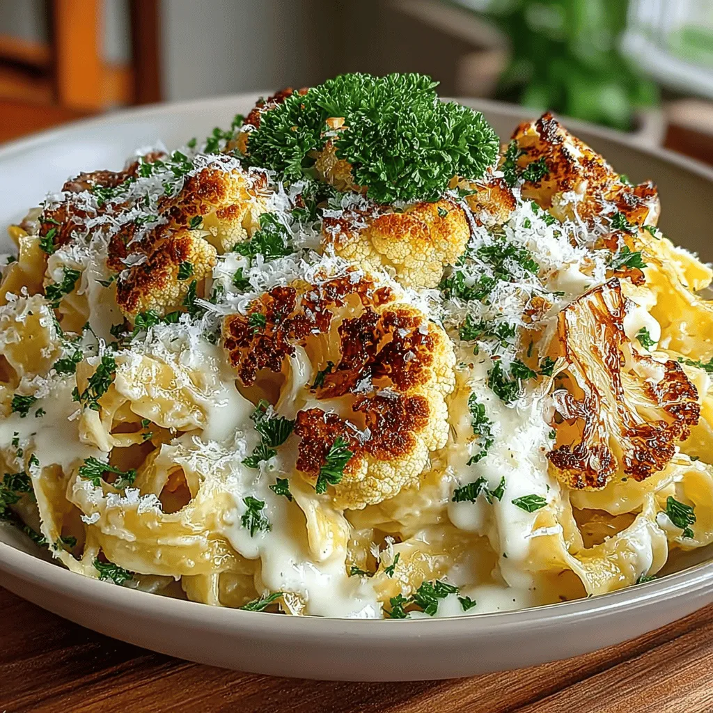 In the realm of comfort food, pasta reigns supreme. It’s a beloved staple that brings warmth and satisfaction to our dinner tables. However, traditional cream-based sauces can often be heavy, laden with calories and saturated fats that might not align with health-conscious dining. Enter the Creamy Cauliflower Alfredo Pasta—a delightful blend of health and indulgence that transforms simple cauliflower into a luscious, creamy sauce. This innovative dish not only satisfies your cravings for comfort food but also offers a nutritious alternative to classic Alfredo pasta.