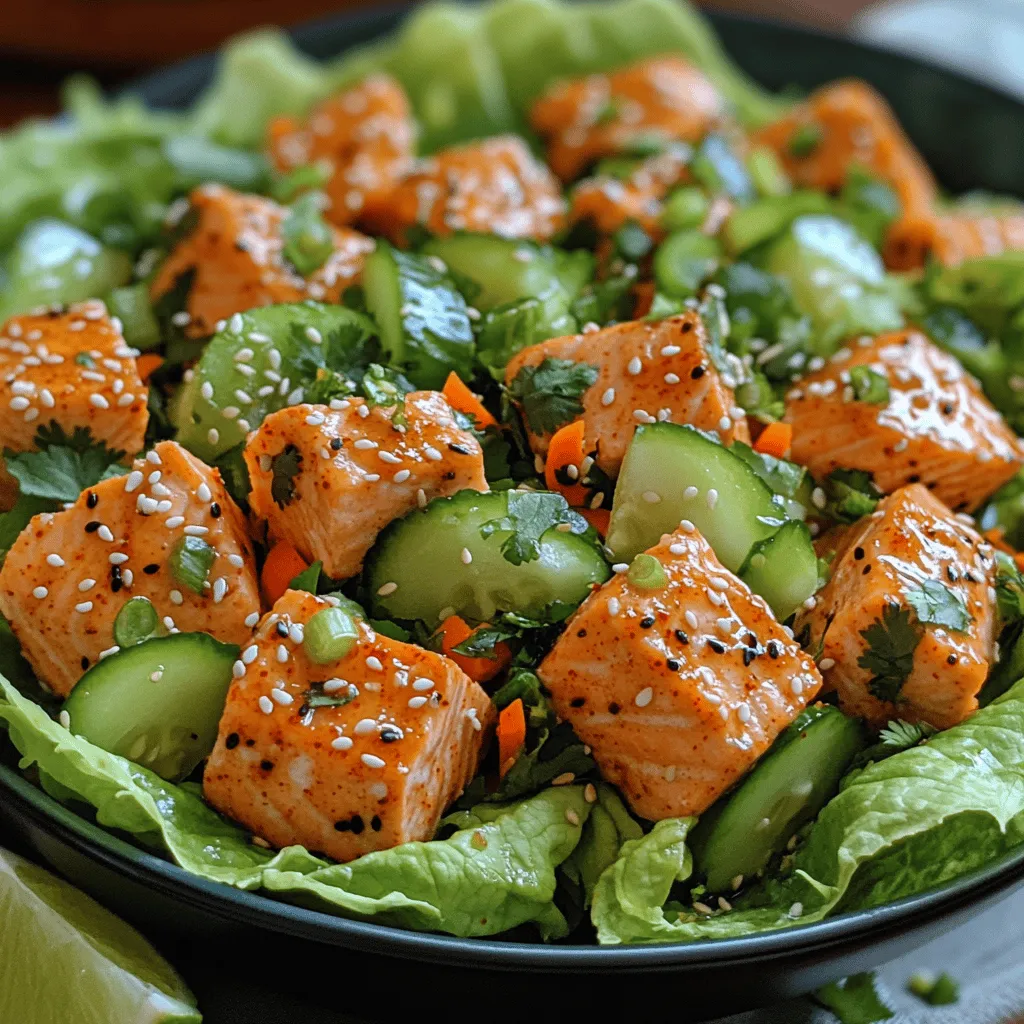 In today's health-conscious world, finding flavorful yet nutritious meal options can be a challenge. Enter Sweet Chili Salmon Lettuce Wraps—an exciting dish that beautifully combines the richness of salmon with the fresh crunch of vegetables, all wrapped in crisp lettuce. Not only are these wraps packed with flavor and vibrant colors, but they also offer a healthy alternative to traditional wraps, making them a perfect choice for lunch or dinner.