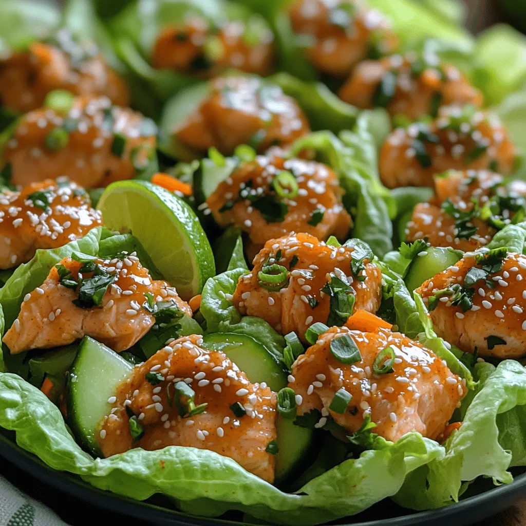 In today's health-conscious world, finding flavorful yet nutritious meal options can be a challenge. Enter Sweet Chili Salmon Lettuce Wraps—an exciting dish that beautifully combines the richness of salmon with the fresh crunch of vegetables, all wrapped in crisp lettuce. Not only are these wraps packed with flavor and vibrant colors, but they also offer a healthy alternative to traditional wraps, making them a perfect choice for lunch or dinner.