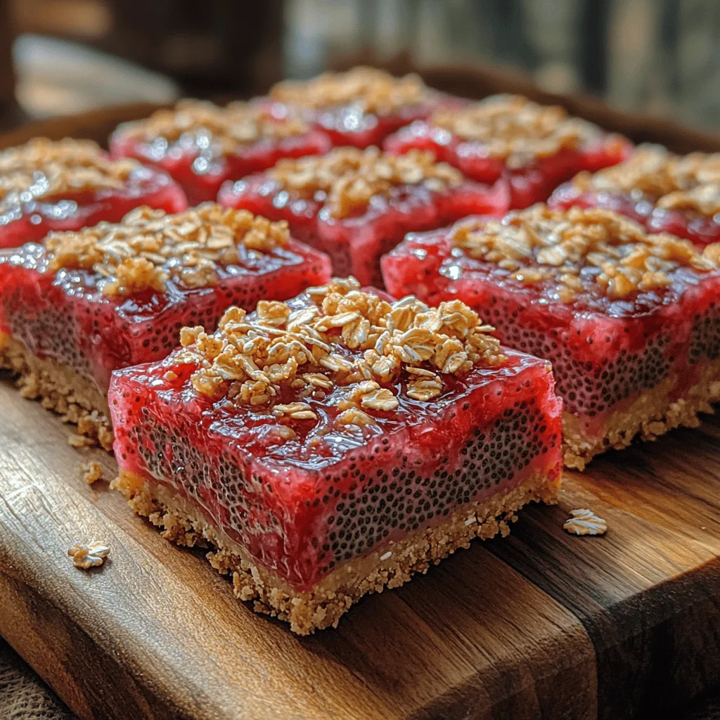 Sweet Raspberry Chia Squares are a delightful and nutritious treat that perfectly balances the sweet and tart flavors of fresh raspberries with the wholesome goodness of oats and chia seeds. This easy-to-follow recipe is not only simple and quick to prepare but also offers a healthy alternative to traditional dessert bars. Packed with fiber, antioxidants, and healthy fats, these squares make for a perfect snack or a quick breakfast option. As more people turn to healthier eating habits without sacrificing flavor, Sweet Raspberry Chia Squares stand out as a versatile and satisfying choice.
