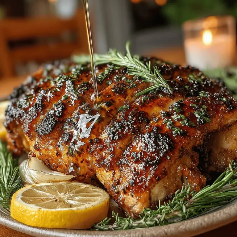 To achieve the perfect Zesty Lemon Glazed Turkey, it is crucial to start with the right ingredients. A whole turkey, ideally weighing between 12 to 14 pounds, is recommended for optimal flavor and texture. This size not only provides enough meat for a gathering but also ensures that the bird cooks evenly, resulting in moist and tender meat.