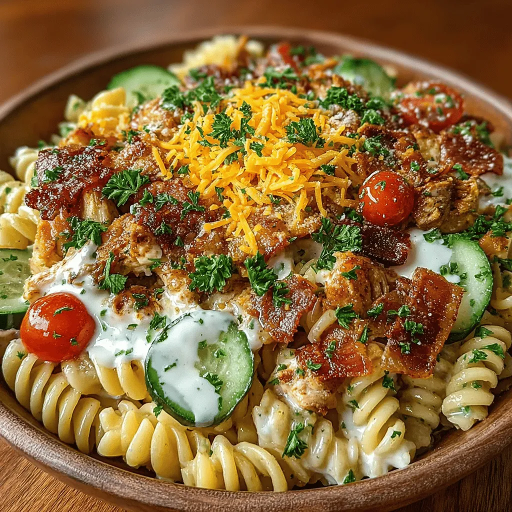 When the warm weather arrives, nothing hits the spot quite like a refreshing pasta salad. One of the standout recipes that embody the essence of summer gatherings is the Creamy Cold Chicken Bacon Ranch Pasta. This delightful dish showcases a harmonious blend of creamy textures and robust flavors, making it a favorite among families and friends alike. With tender chicken, crispy bacon, and a medley of vibrant vegetables, this pasta salad is not only delicious but also satisfying, offering a perfect balance of protein, carbs, and nutrients.