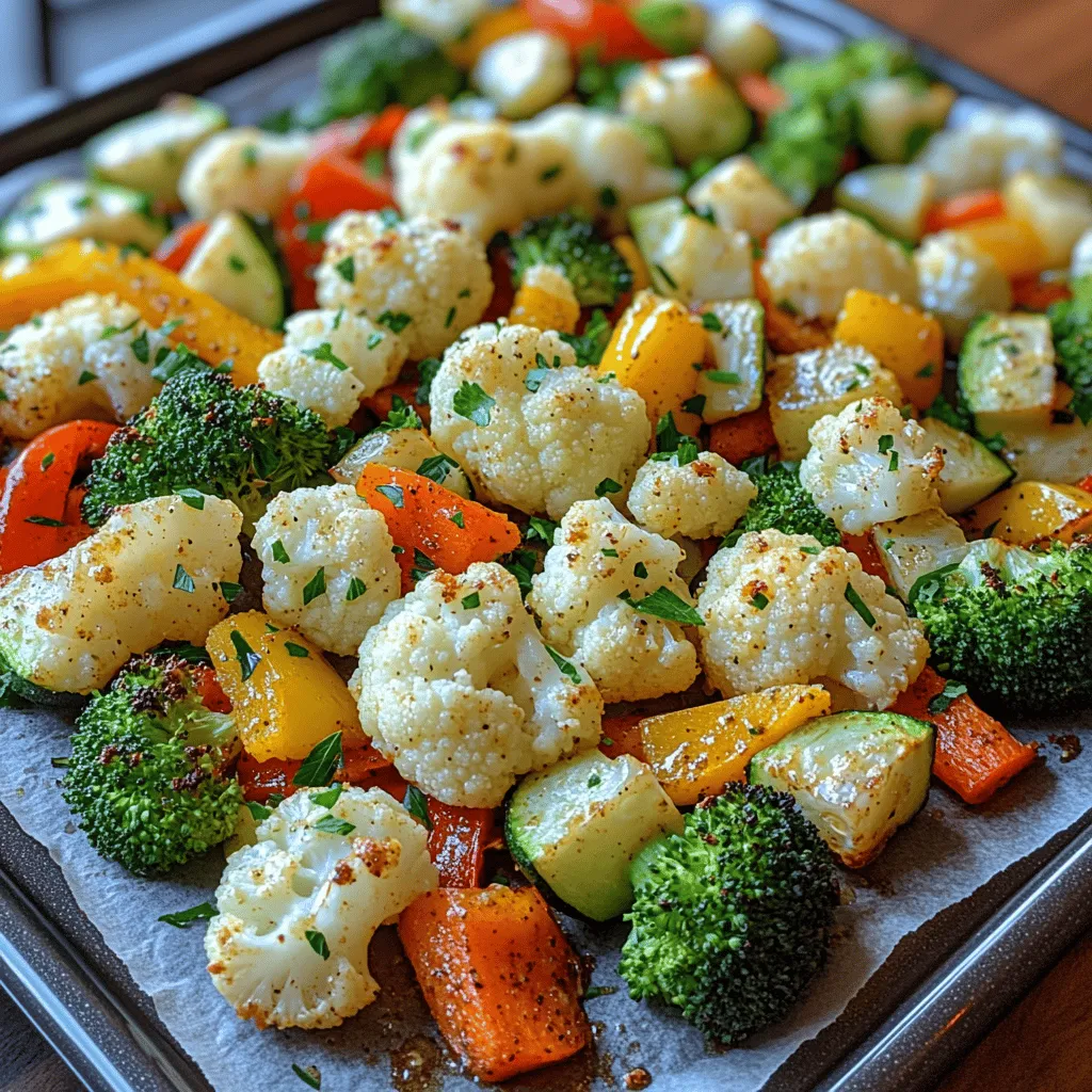 In recent years, the culinary scene has seen a significant rise in the popularity of vegetable dishes, driven by a growing awareness of healthy eating and the benefits of plant-based diets. Among these vibrant offerings, the Ranch-Roasted Rainbow Veggie Medley stands out as a delightful and nutritious option that not only appeals to the eye but also tantalizes the taste buds. This recipe showcases a beautiful array of colorful vegetables, all roasted to perfection and seasoned with the zesty flavor of ranch dressing—making it an irresistible side dish for any meal.