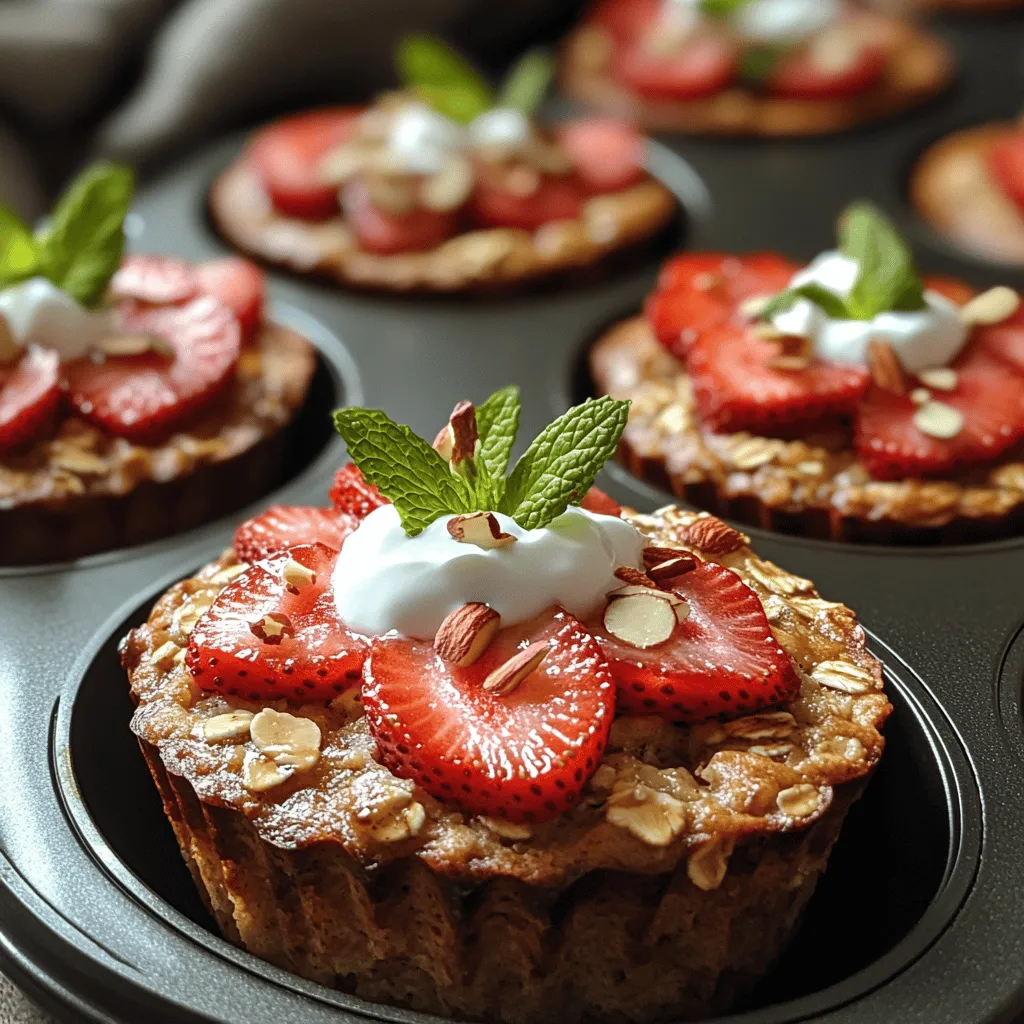 If you’re on the lookout for a quick, nutritious, and absolutely delicious breakfast or snack option, look no further than Sweet Strawberry Oat Cups. This delightful recipe combines the wholesome goodness of oats with the sweet, juicy flavor of strawberries, making it a perfect treat for any time of the day. Whether you’re rushing out the door in the morning or need a mid-afternoon pick-me-up, these oat cups are an excellent choice that caters to both your taste buds and your health goals.