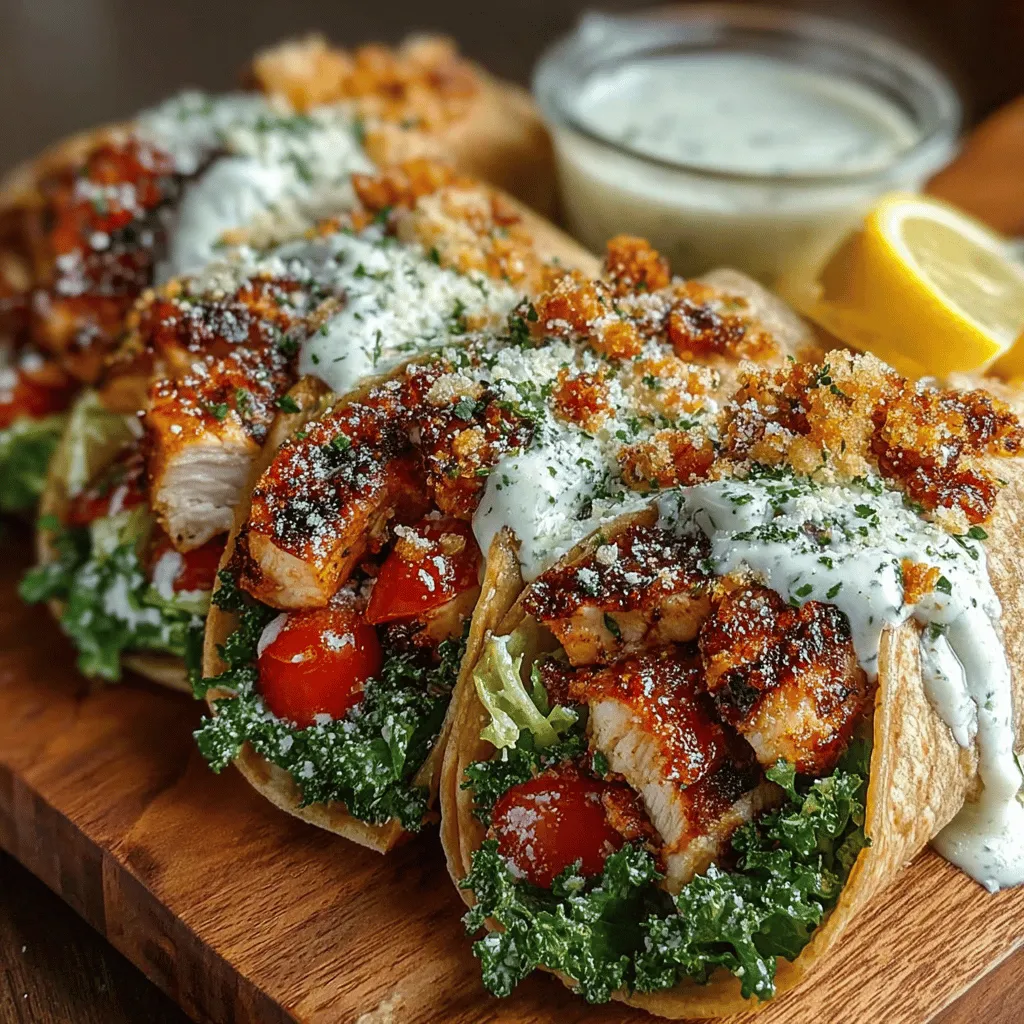 In recent years, the culinary landscape has seen a significant rise in the popularity of wraps and salads, both lauded for their convenience and health benefits. These dishes offer a versatile solution for those seeking to maintain a balanced diet without sacrificing flavor. Among the myriad of options available, Grilled Chicken Caesar Salad Wraps stand out as a particularly appealing choice. This recipe marries the classic flavors of a Caesar salad with the portability of a wrap, making it an ideal option for lunches on the go or light dinners at home.