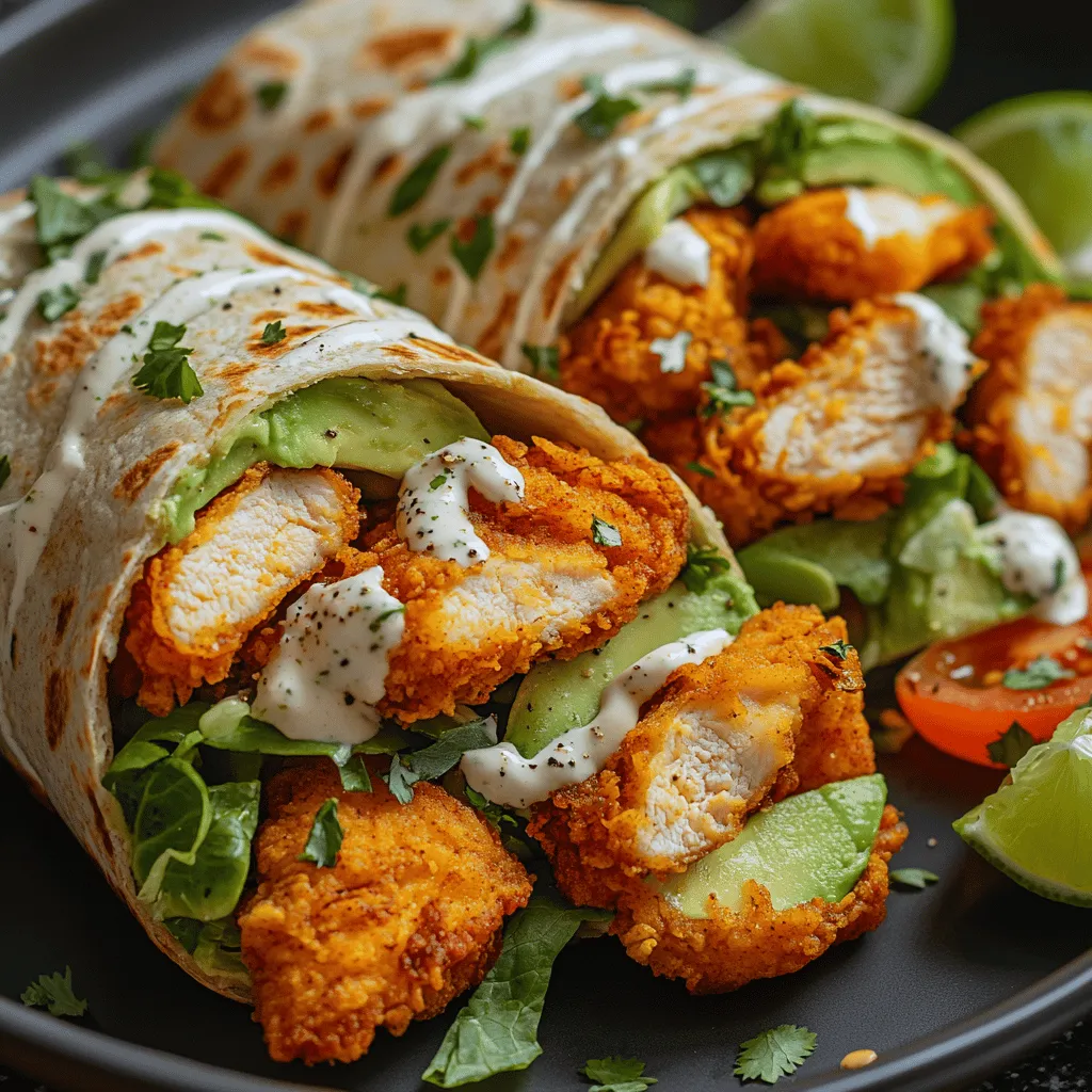 Welcome to the world of culinary delights, where we turn simple ingredients into mouthwatering meals. Today, we will explore a delightful recipe for Crispy Chicken Avocado Wraps. This dish combines the crunch of golden-fried chicken with the creaminess of avocado, making it the perfect meal for any occasion. Whether you’re preparing a family dinner, a picnic, or a quick lunch, these wraps promise to satisfy your cravings while packing in fresh flavors and textures.
