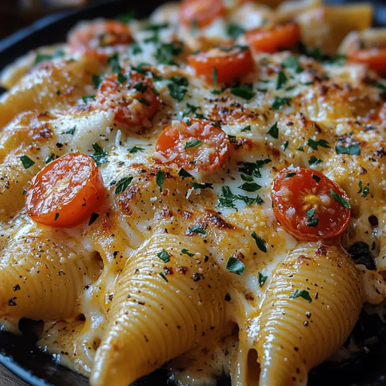 Delve into the world of comfort food with our delightful Creamy Ranch Pasta Shells recipe. This dish is a harmonious blend of flavors and textures, combining the rich creaminess of ranch dressing with tender pasta shells. The result is a meal that is not only comforting but also incredibly satisfying, making it an ideal choice for families and busy individuals alike. Whether you’re looking for a quick weeknight dinner that pleases everyone at the table or a dish to impress your guests, these creamy pasta shells are sure to hit the mark.