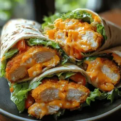 When it comes to versatile and satisfying meal options, few dishes can compete with the appeal of wraps. Among the many varieties available, Crispy Ranch Chicken Tender Wraps stand out as a family favorite that combines the irresistible crunch of chicken tenders with the fresh flavors of garden vegetables and the zesty kick of ranch seasoning. This dish is perfect for a quick weeknight dinner, a leisurely picnic, or even a fun family gathering. The combination of textures and flavors in these wraps creates a delightful eating experience that is hard to resist.