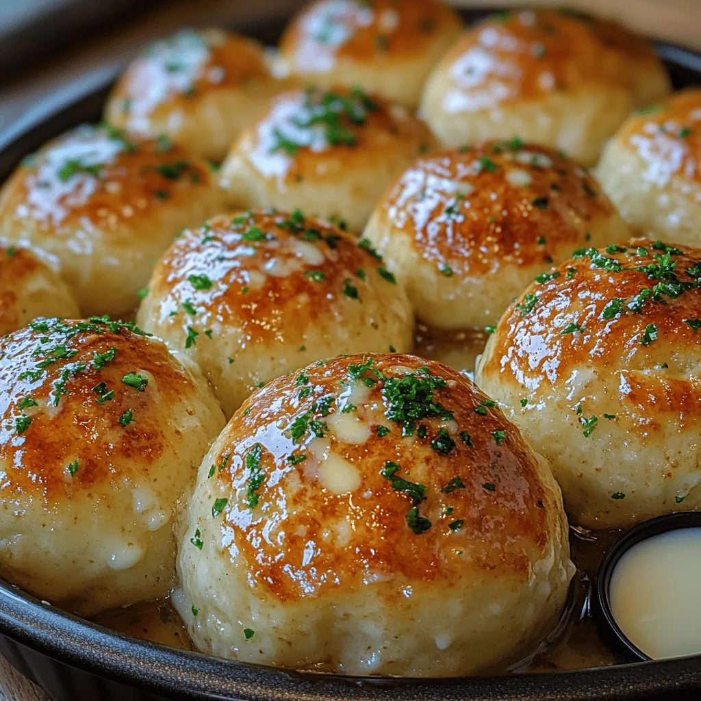 Golden Garlic Parmesan Pull-Apart Bread is not just a recipe; it’s a culinary experience that transforms ordinary gatherings into extraordinary occasions. With its buttery, garlicky goodness and a delightful crust that gives way to soft, pillowy insides, this dish has become a beloved staple for many home cooks. Whether served as an appetizer, a side dish, or a delightful snack, this bread tantalizes your taste buds and brings a sense of warmth and comfort to any meal.