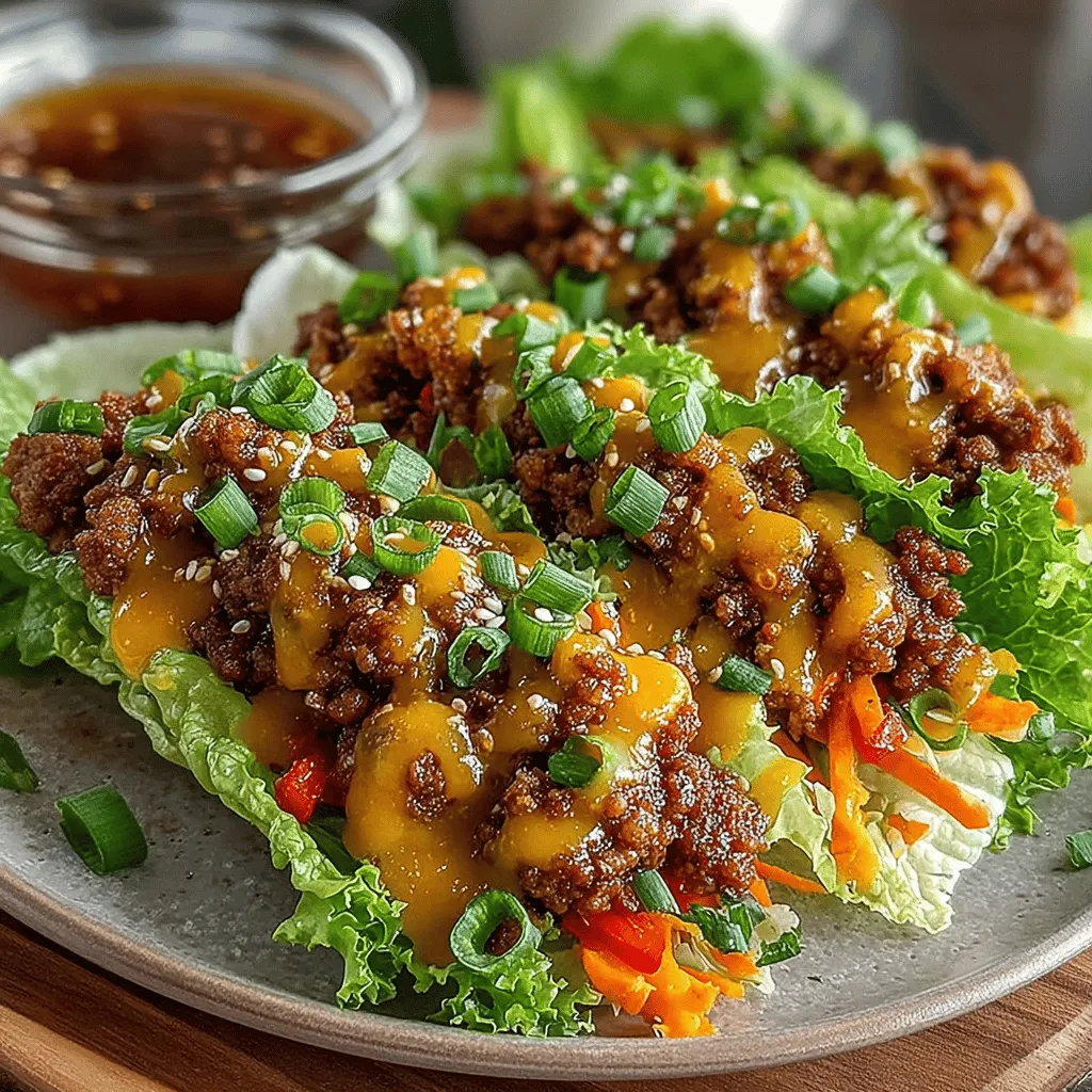 In today's culinary landscape, fresh and healthy meals are more important than ever, and Beef Lettuce Wraps with Mango Glaze perfectly embody this trend. This delicious recipe combines the rich flavors of seasoned ground beef with the refreshing crunch of lettuce and the exotic sweetness of mango glaze. Not only is this dish easy to prepare, but it also offers a delightful balance of textures and tastes, making it an ideal choice for both casual family dinners and elegant gatherings.