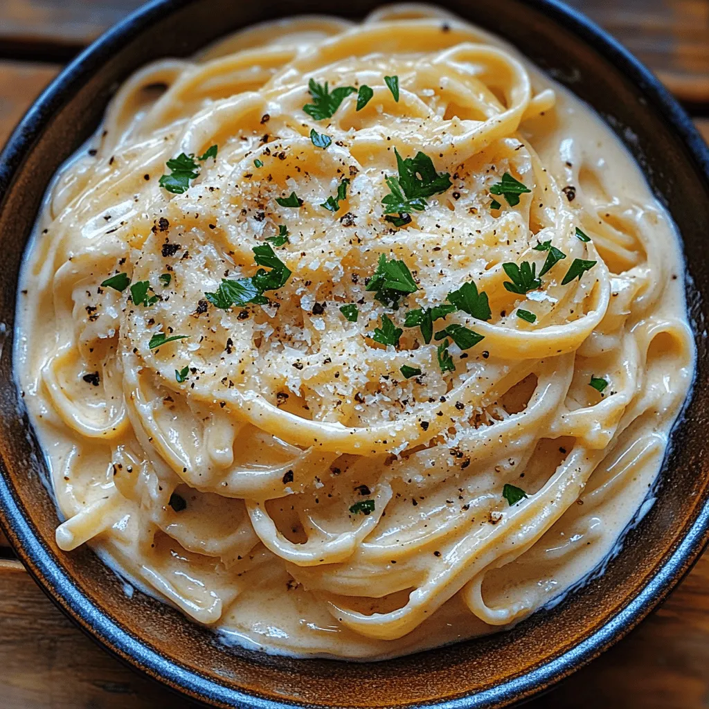 If you're in search of a dish that combines richness, flavor, and comfort, look no further than Creamy Roasted Garlic Alfredo. This classic Italian recipe elevates the traditional Alfredo sauce by incorporating the deep, sweet nuances of roasted garlic, making it not just a meal, but an experience. The velvety texture of the Alfredo sauce pairs beautifully with fettuccine, creating a delightful harmony that is both satisfying and indulgent.