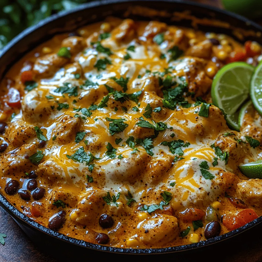 In today's fast-paced world, finding a dinner recipe that is both satisfying and quick to prepare can feel like a daunting task. Enter the Creamy Chicken Taco Skillet—a delightful meal that brings together the comforting flavors of classic tacos in a one-pan dish that is perfect for busy weeknights. This recipe not only simplifies the traditional taco experience but also adds a creamy twist that elevates the taste and texture, making it a family favorite.