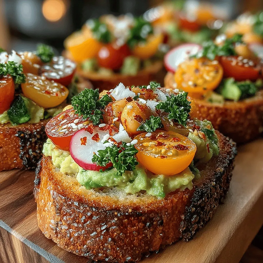 In the world of healthy snacking, few dishes can rival the delightful combination of flavors and textures found in Smashed Chickpea and Avocado Toast Cups. This innovative recipe marries the creaminess of ripe avocados with the earthy, nutty flavor of smashed chickpeas, all served in a crispy, toasted vessel. Whether you're looking for a quick afternoon pick-me-up, a light appetizer for a gathering, or a nutritious addition to your meal prep, these toast cups are a versatile option that caters to various occasions and dietary preferences.