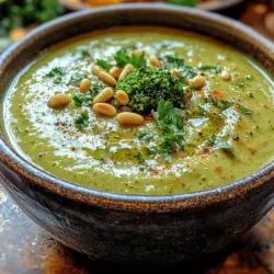 When the chill of winter settles in or a rainy day beckons for something warm and nourishing, a bowl of creamy roasted broccoli soup is the perfect remedy. This delightful dish not only boasts a rich and velvety texture but also highlights the vibrant flavors of fresh broccoli, making it an appealing choice for health-conscious eaters and comfort food lovers alike. The combination of roasted broccoli and a creamy base creates a symphony of taste that is both satisfying and rejuvenating.