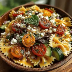 As the days grow warmer and the sun shines brighter, our culinary cravings often shift towards lighter, more refreshing dishes. Chilled pasta salads have become a beloved staple during these months, offering a perfect balance of flavor, texture, and nutrition. Among the myriad of recipes available, one stands out for its vibrant flavors and invigorating freshness: the Zesty Lemon Basil Chilled Pasta Delight. This dish not only tantalizes the palate but also embodies the essence of summer with its bright colors and refreshing ingredients.
