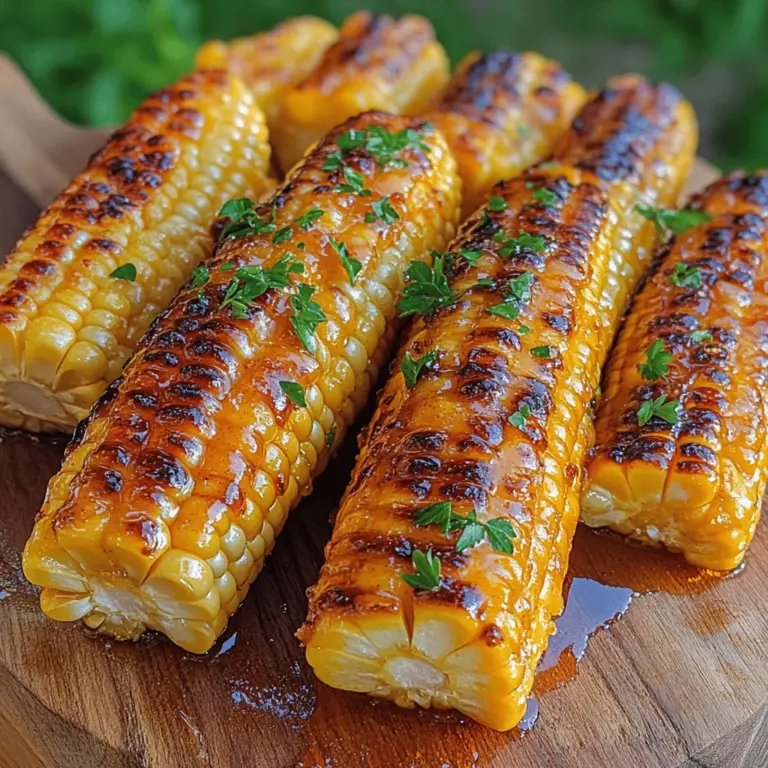 Golden Honey Butter Corn Ribs are a delightful and innovative dish that has captured the hearts and taste buds of food lovers everywhere. This unique culinary creation transforms traditional corn on the cob into an elegant and flavorful side dish that is perfect for summer barbecues, family gatherings, or simply as a comforting weeknight treat. The sweet and savory combination of honey and butter brings out the natural sweetness of the corn, while the crispy edges create a satisfying texture that will leave you craving more.