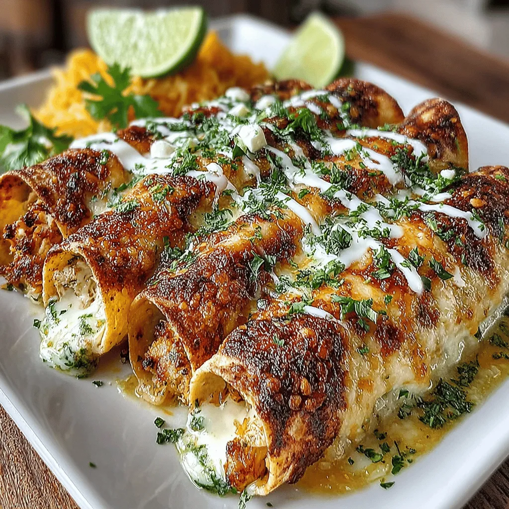 When it comes to the rich and diverse tapestry of Mexican cuisine, few dishes embody the vibrant flavors and comforting essence as beautifully as Zesty Salsa Verde Chicken Enchiladas. This delightful dish is a culinary celebration, merging the zestiness of fresh ingredients with the heartiness of a home-cooked meal. Featuring shredded chicken enveloped in soft corn tortillas and bathed in a tangy salsa verde, these enchiladas offer a perfect balance of spice and creaminess, making them an ideal choice for both weeknight dinners and festive gatherings.