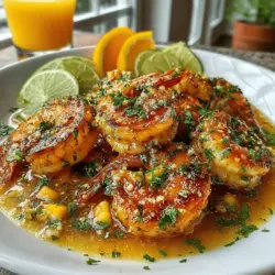 Mango Glazed Shrimp is a tantalizing dish that brings the vibrant flavors of the tropics right to your dinner table. The succulent shrimp, coated in a luscious mango glaze, offers a sweet and tangy experience that is sure to impress. Whether you’re looking to spice up a weeknight dinner, celebrate a special occasion, or serve a unique appetizer at your next gathering, this dish offers a delightful combination of taste and presentation that will leave your guests raving.