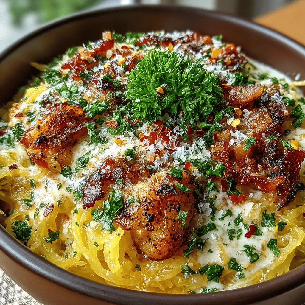 To achieve the perfect Spaghetti Squash Carbonara, starting with the right preparation for your pancetta or bacon is essential. The crispiness of the pancetta not only adds texture but also infuses the dish with a rich, savory flavor.