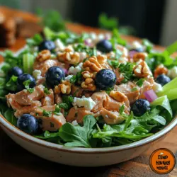 In the realm of healthy eating, salads often reign supreme for their versatility, vibrant flavors, and nutritional benefits. Among the myriad of salad options, the Blueberry Bliss Tuna Salad Bowl stands out as a unique and refreshing choice. This delightful dish marries the wholesome goodness of tuna with the sweet burst of fresh blueberries, creating a flavor profile that is both surprising and satisfying. Perfect for a light lunch or a nutritious dinner, this salad bowl proves that healthy eating doesn’t have to be boring.