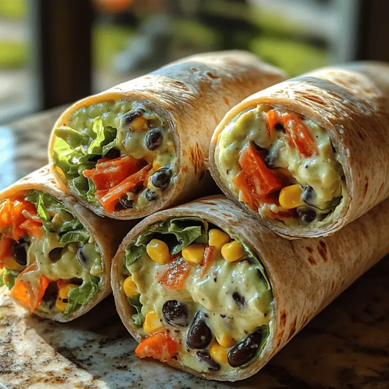 To appreciate the Creamy Avocado Ranch Wraps fully, it's essential to dive into each component of the recipe. By exploring the nutritional value and flavor profiles, we can see why this dish is not only appealing but also a smart choice for health-conscious eaters.