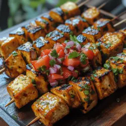 In the realm of plant-based cuisine, tofu is often celebrated for its versatility and ability to absorb flavors. As a staple ingredient in many vegetarian and vegan dishes, tofu provides a canvas for creativity in the kitchen. This article delves into a delightful recipe for Tofu Skewers with Strawberry Salsa, a dish that not only showcases tofu's adaptability but also pairs it with the vibrant sweetness of fresh strawberries and the zing of lime. Perfect for summer barbecues or a light weeknight dinner, this recipe is designed to be both delicious and nutritious, providing an excellent source of protein and vitamins.