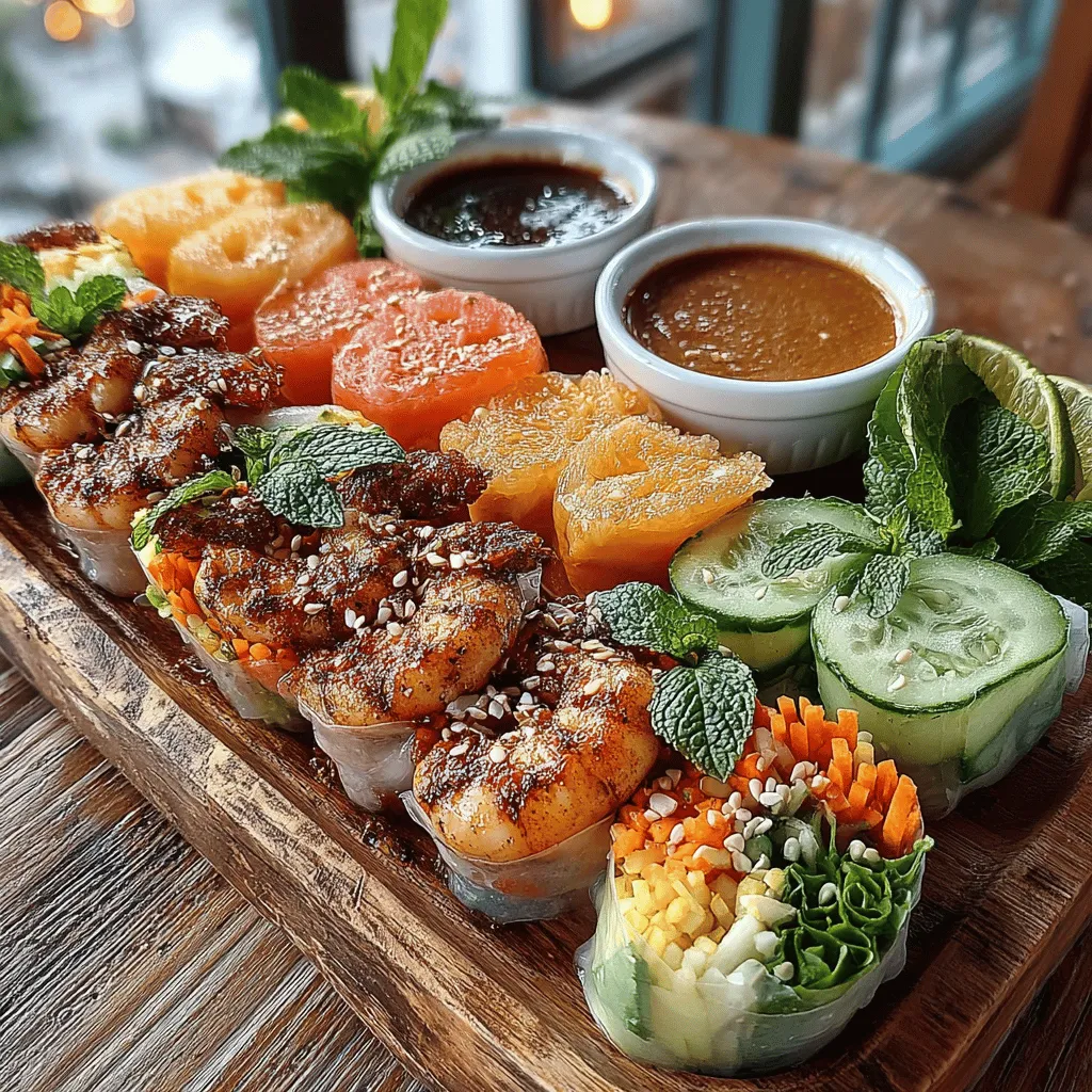 Rice paper rolls, known for their freshness and versatility, have become a beloved dish across various cuisines, especially in Vietnamese cooking. These delightful rolls are not only a feast for the eyes, boasting vibrant colors and enticing presentations, but they also offer a healthy and nutritious option for meals. Whether you're preparing for a gathering, looking for a fun meal prep idea, or seeking a light dinner option, rice paper rolls can easily fit the bill.