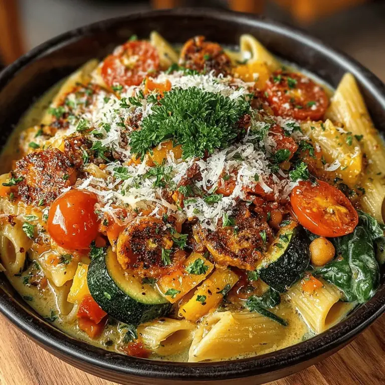 To create a truly exceptional Creamy Chickpea Primavera Pasta, it’s essential to understand the key ingredients that make this dish both flavorful and nutritious. Let’s break down the components that will elevate your pasta experience.