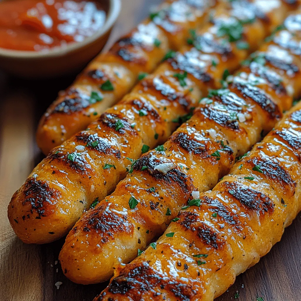 The first step in making your garlic breadsticks is to activate the yeast. This process is crucial as it helps to develop the dough by allowing the yeast to begin fermenting. Start by combining warm water (about 110°F or 43°C) with sugar and yeast in a small bowl. Let this mixture sit for about 5-10 minutes. You’ll know the yeast is activated when it becomes frothy and bubbly, indicating that the yeast cells are alive and ready to work their magic in your dough.
